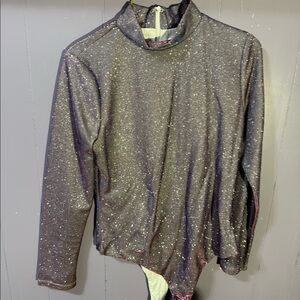 Purple Sparkle Body Suit